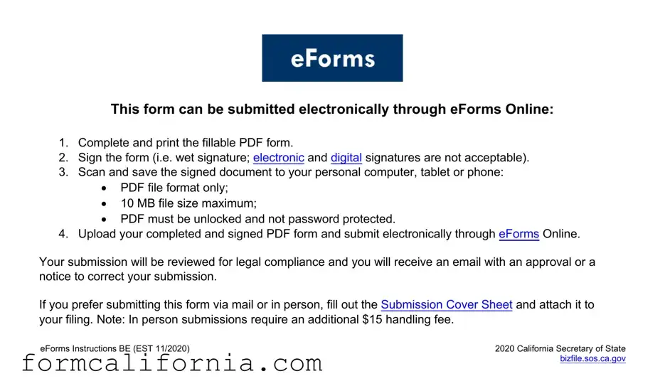 Blank California Llp 2 PDF Form