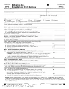 Blank California 3805Z PDF Form